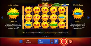 Sunny Fruits: Hold and Win: Jackpots