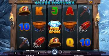 Super Miner – Silver Fortunes: Slot machine