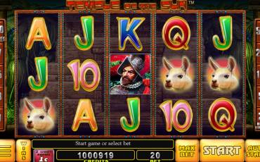 Temple of the Sun slot online