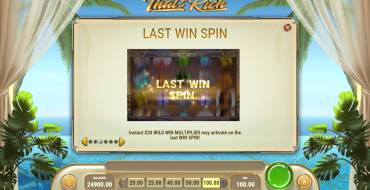 That’s Rich: Last Win Spin