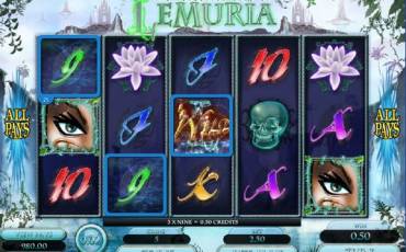 The Forgotten Land of Lemuria slot online