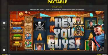 The Goonies: Hey You Guys!: Free spins and/or respins