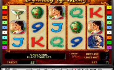 The Ming Dynasty slot online