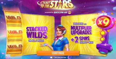 Ticket to the Stars: Tickets to the Stars video slot