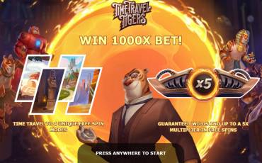 Time Travel Tigers slot online