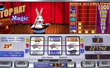 Top Hat Magic slot online