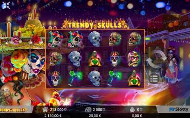 Trendy Skulls slot online