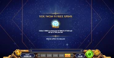 Trinity Impact: Free spins