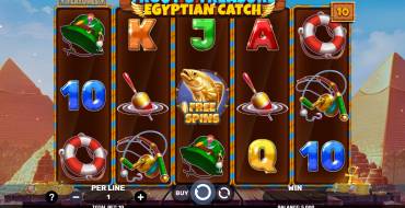 Trout’s Treasure – Egyptian Catch: Slot machine