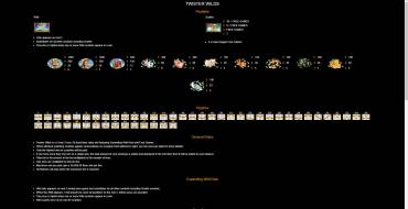 Twister Wilds: Paytable