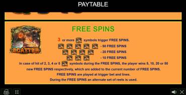 Volcano Wealth: Free spins and/or respins