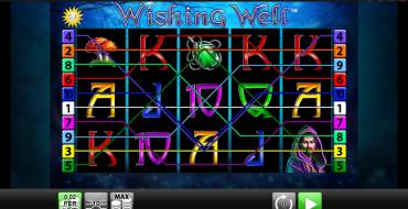 Wishing Well: Slot machine