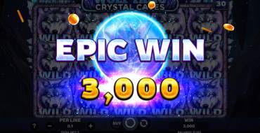 Wolf Fang – Crystal Caves: Winnings