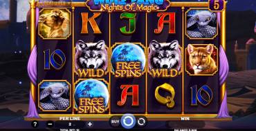 Wolf Fang – Nights Of Magic: Slot machine