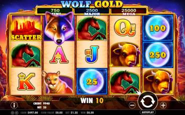 Wolf Gold slot online