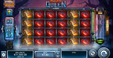 Zombie Queen Gamble Feature: Slot machine