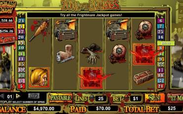 Zone of the Zombies slot online