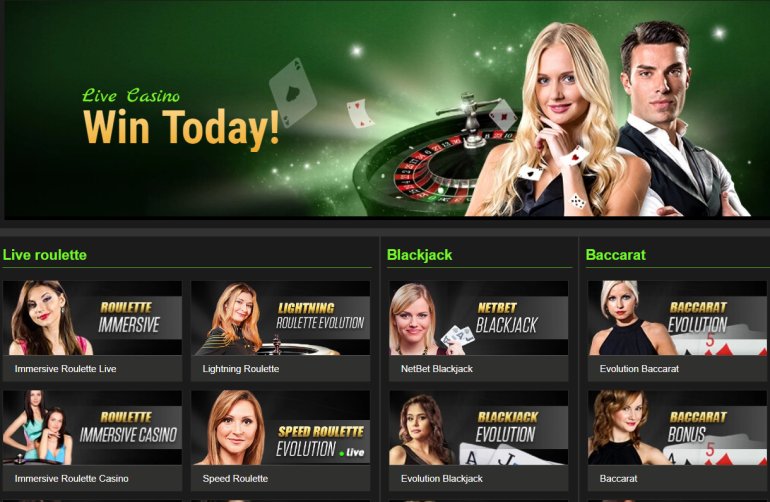 live games at online casinos