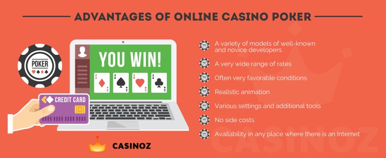 casino poker benefits