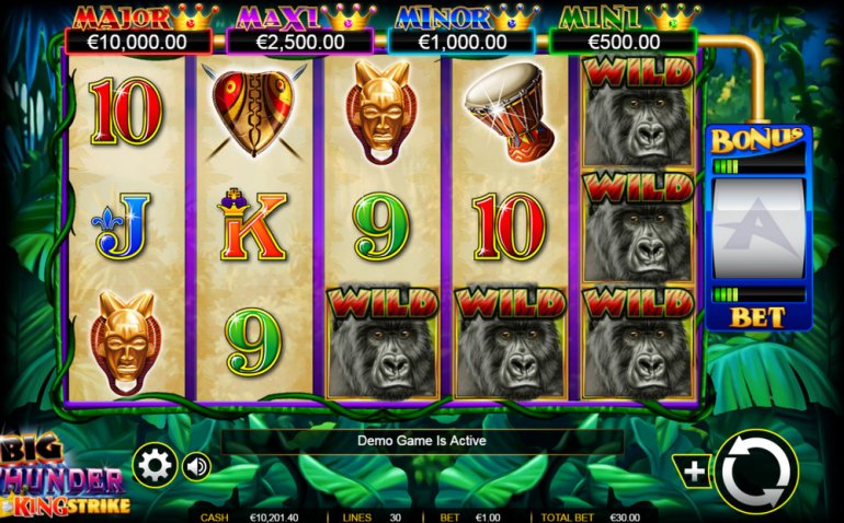 Big Thunder video slot