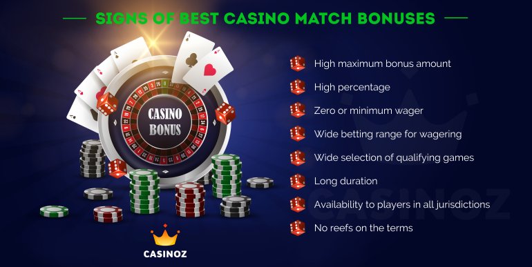 best casino deposit bonuses